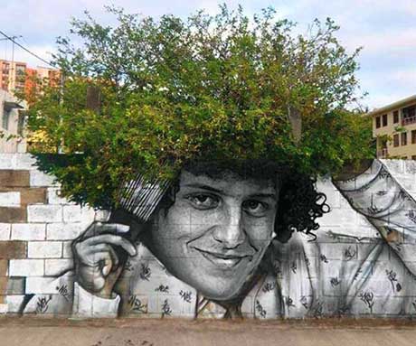 david-luiz-artstreet david luiz art street arbre