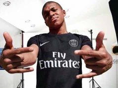Mbappe PSG maillot third
